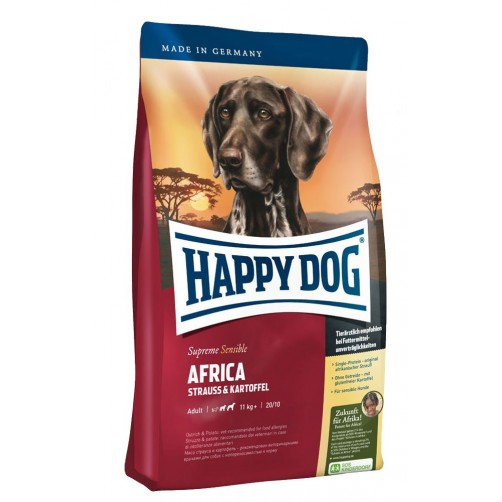 غذای خشک هپی داگ مخصوص سگ های بد غذا / 300 گرمی/  Happy Dog AFRICA